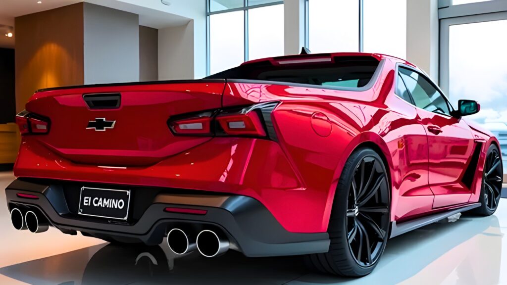 2026 Chevy El Camino First Look Shows a Stunning Blend of Truck and Muscle Car