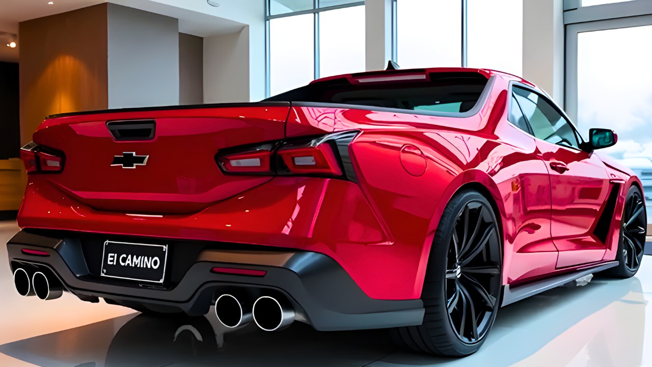 2026 Chevy El Camino First Look Shows a Stunning Blend of Truck and Muscle Car
