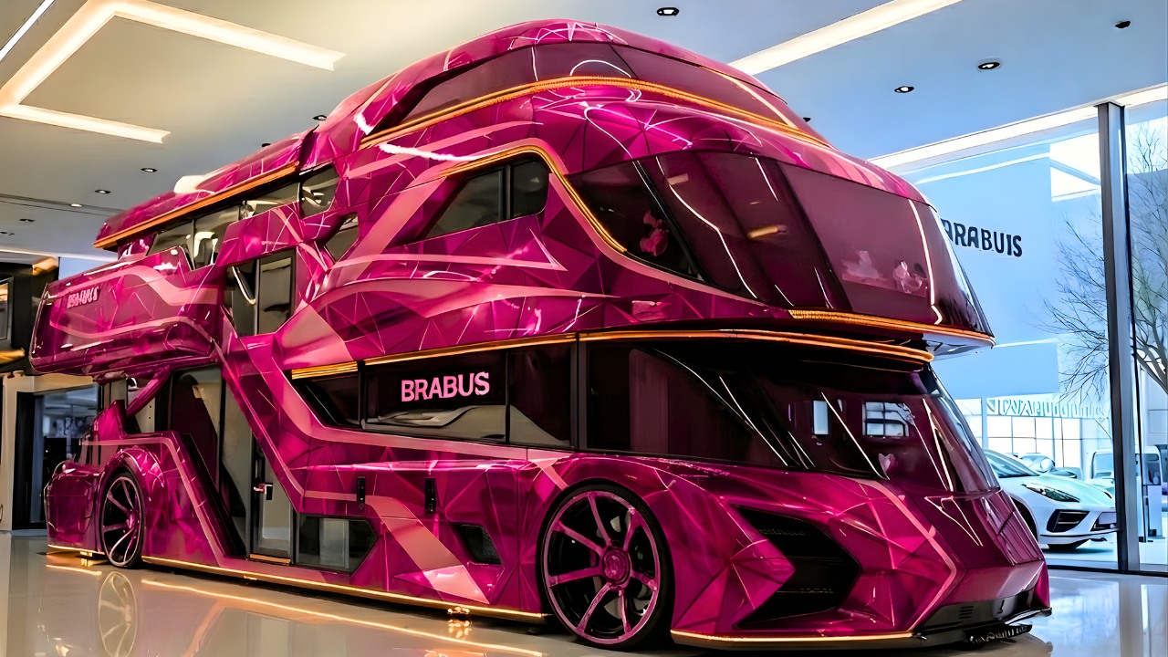 2026 Brabus Motorhome Feels More Like a Mega-Yacht Than an RV
